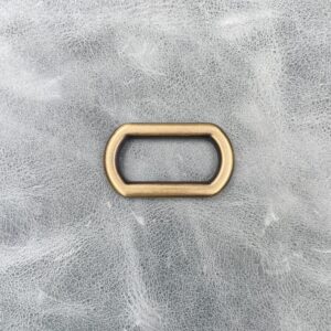 25mm Antique Brass Square Ring