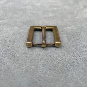 20mm Square Antique Brass Buckle