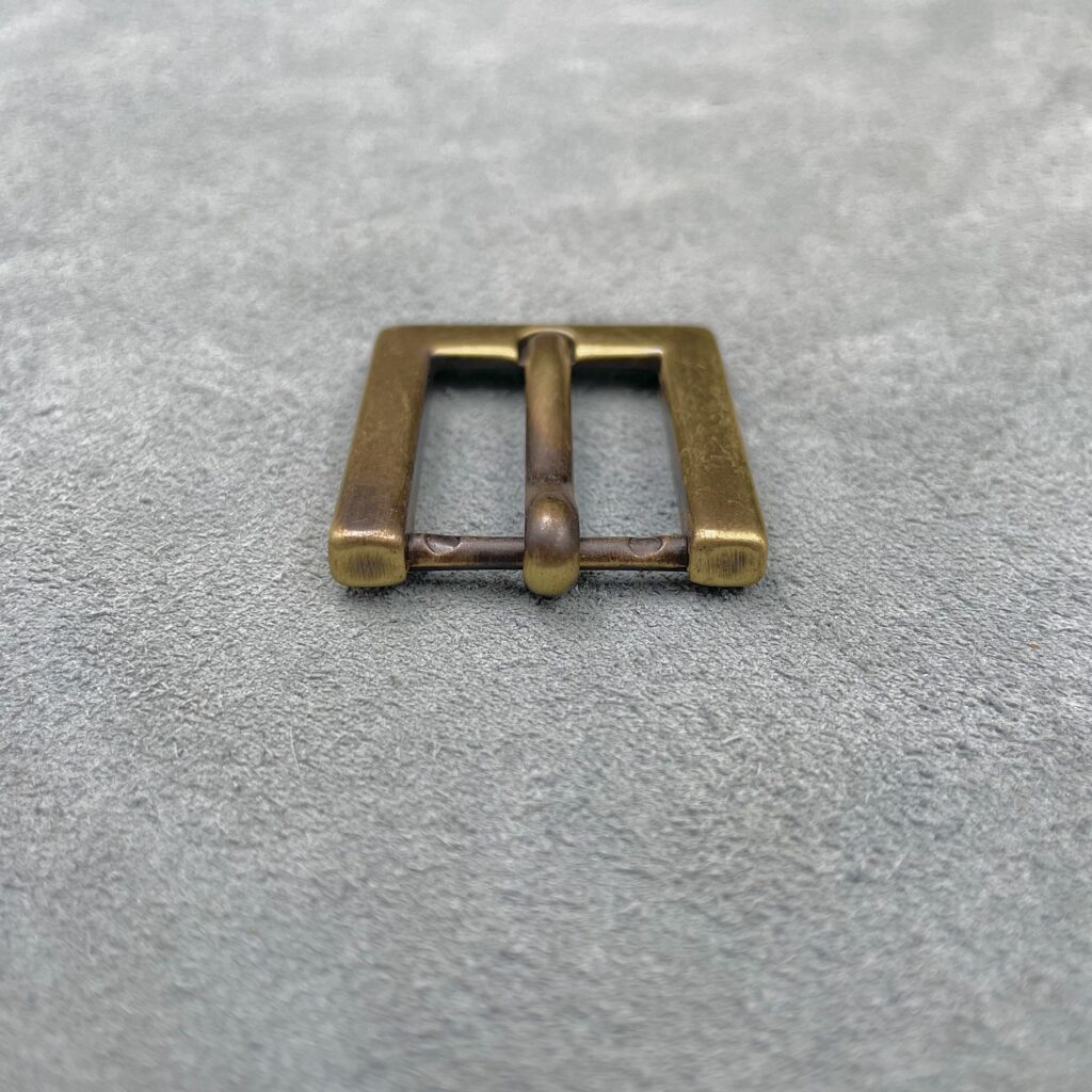 20mm Square Antique Brass Buckle