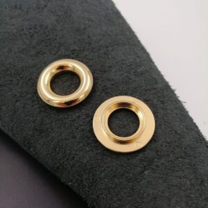 14mm Inner Diameter Gilt Eyelets