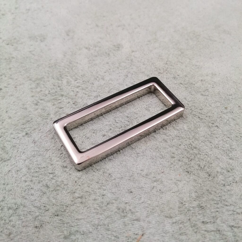 40mm Nickel Square Ring