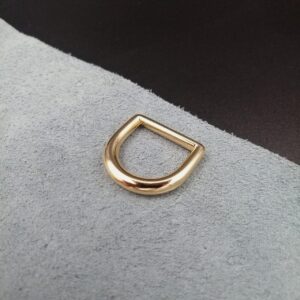 20mm Gilt D Ring