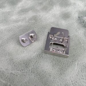 24mm x 33,2mm Nickel Lock