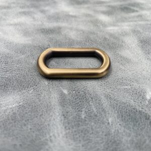 25mm Antique Brass Square Ring