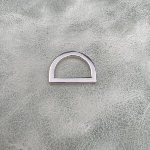 20mm Nickel D-ring