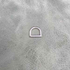 10mm Nickel D-ring