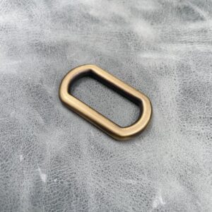 25mm Antique Brass Square Ring
