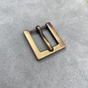 20mm Square Antique Brass Buckle