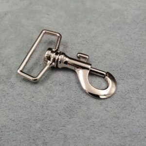 40mm Nickel Dog Clip