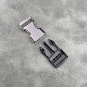 20mm Nickel/Plastic Buckle