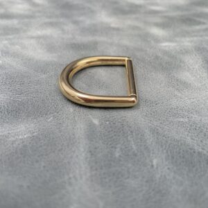 25mm Gilt D-ring