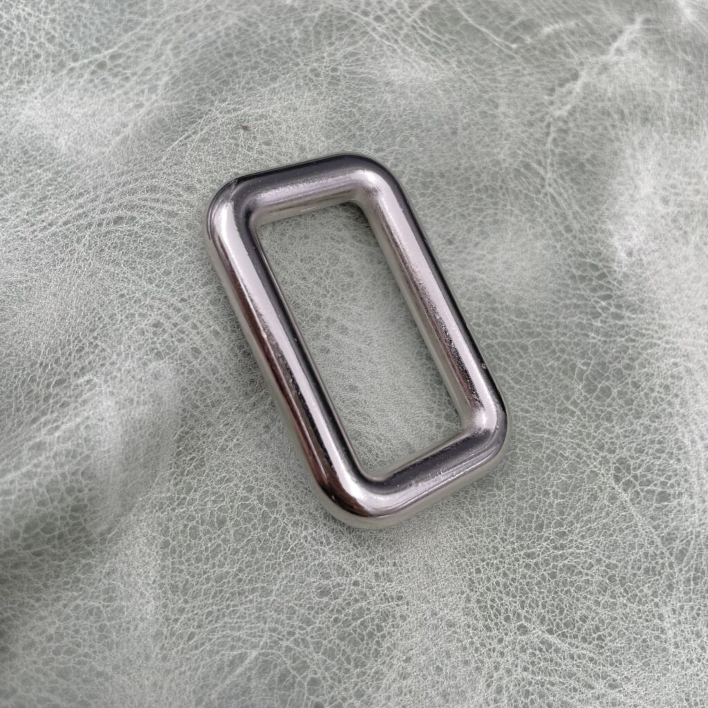 30mm Nickel Square Ring