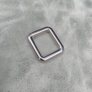 25mm Nickel Square Ring