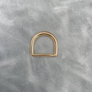 25mm Gilt D-ring