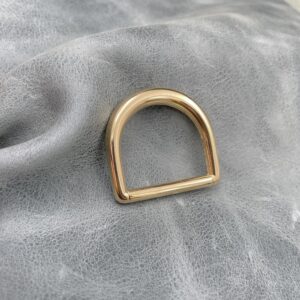 25mm Gilt D-ring