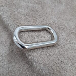 25mm Nickel Square Ring