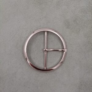 59mm Round Nickel Buckle