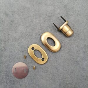 33mm x 20mm Antique Brass Turn Lock