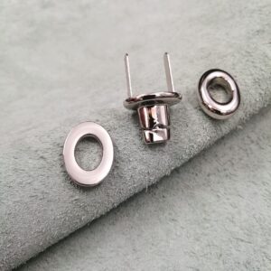 21.9mm x 16.6mm Nickel Turn Lock