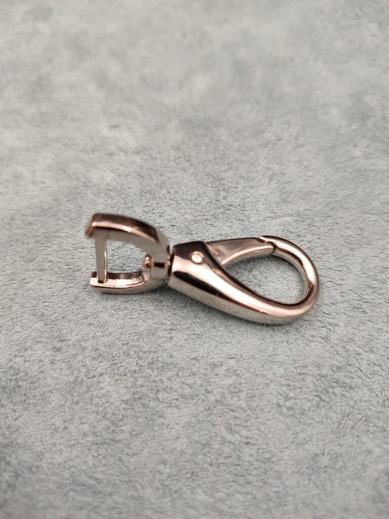 15mm Nickel Dog Clip
