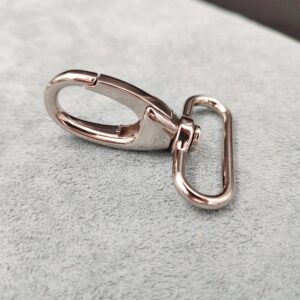 40mm Nickel Snap Hook