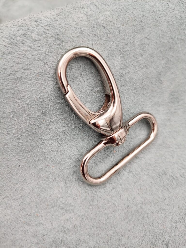 40mm Nickel Snap Hook
