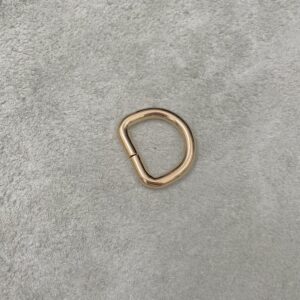 20mm Gilt D-Ring