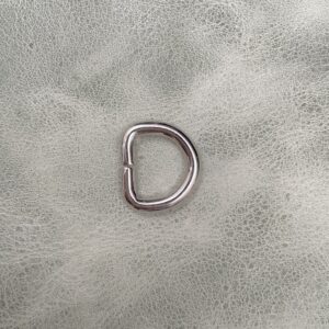 10mm Nickel D-Ring
