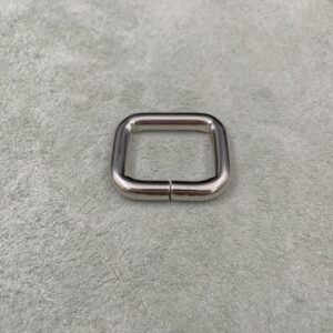 25mm Nickel Square Ring