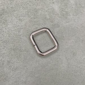 25mm Nickel Square Ring
