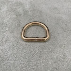 20mm Gilt D-Ring