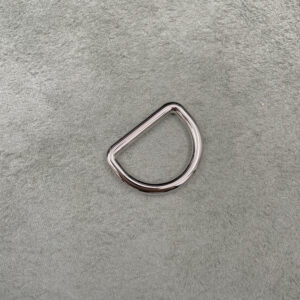 25mm Nickel D-Ring
