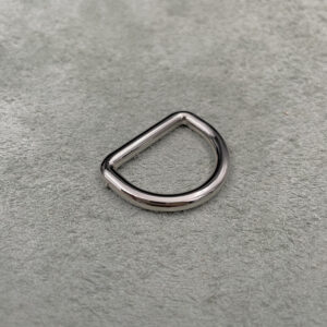 25mm Nickel D-Ring