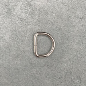 10mm Nickel D-Ring