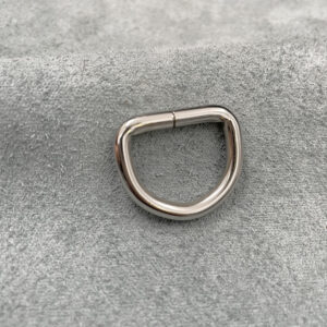 10mm Nickel D-Ring