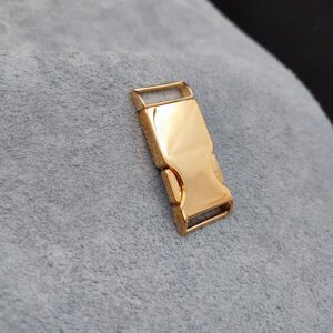 20mm gilt buckle