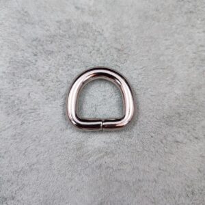 20mm Nickel D-ring