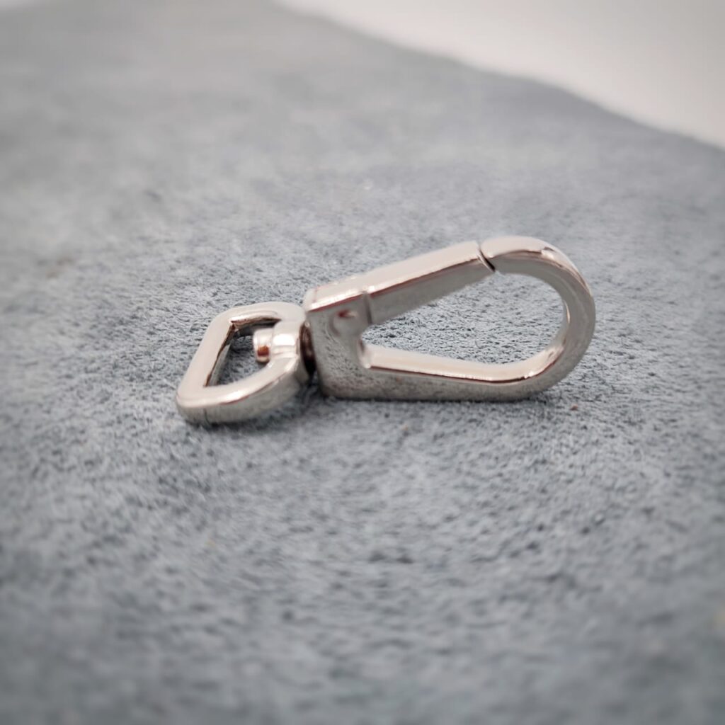10mm Nickel Dog Clip