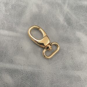 17mm Gilt Dog Clip