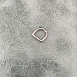 8mm Nickel D-Ring