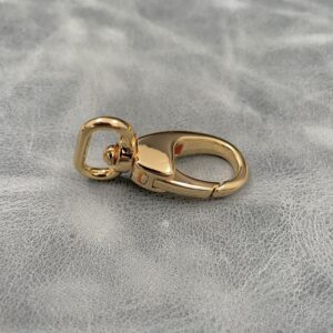 17mm Gilt Dog Clip