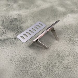 18mm Nickel Name Plate