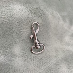 12mm Nickel Dog Clip