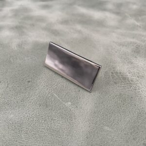 18mm Nickel Name Plate