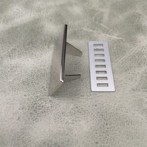 18mm Nickel Name Plate