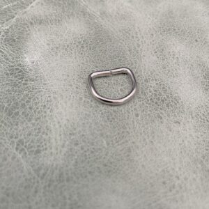 11mm Nickel D-ring