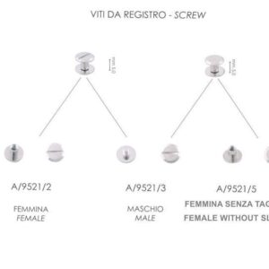 5mm Nickel Screw Ornament