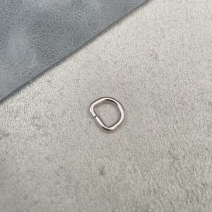 8mm Nickel D-Ring
