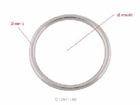 60mm Nickel Ring - (Pack of 10) - Image 4