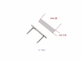 6mm Nickel Name Plate - (Pack of 1) - Image 5